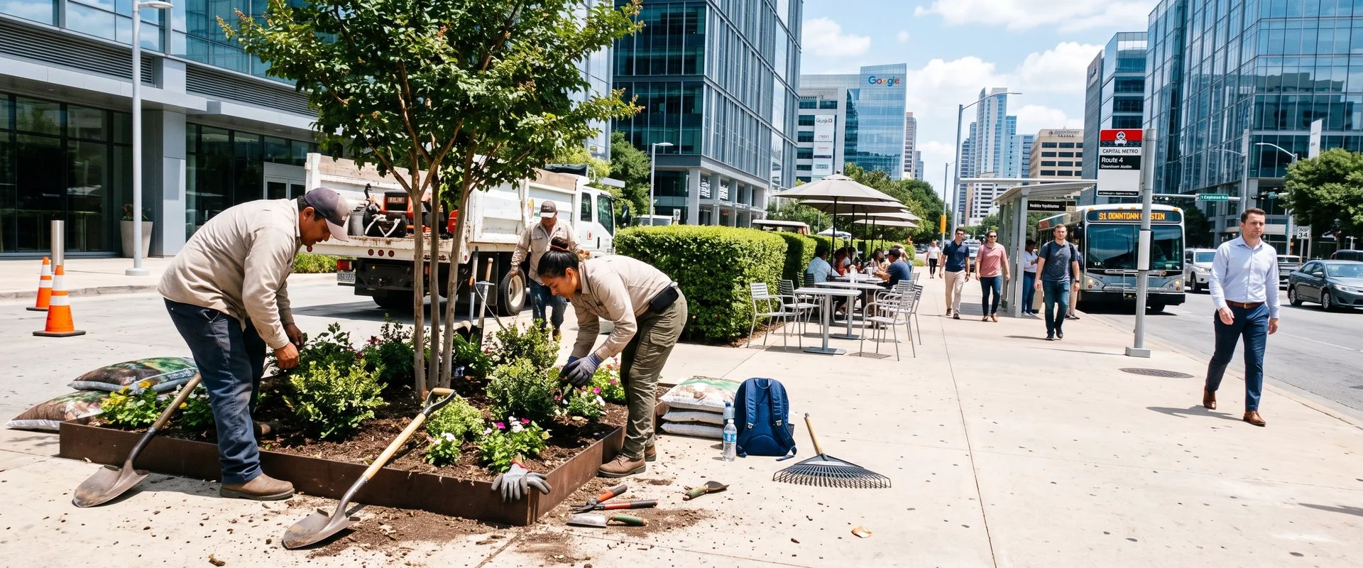 landscaper in Downtown Austin, Austin TX