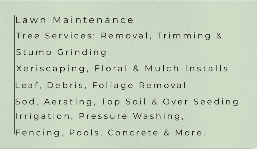Avery's Landscaping Services